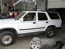 1995 TOYOTA 4RUNNER LIMTED, 3.0L AUTO 4WD, COLOR WHITE, STK Z15934